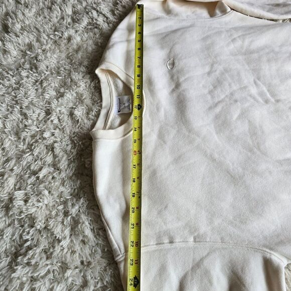 CHAMPION Essential Pullover Swestshirt In  Cream Size Large Unisex - Picture 10 of 12